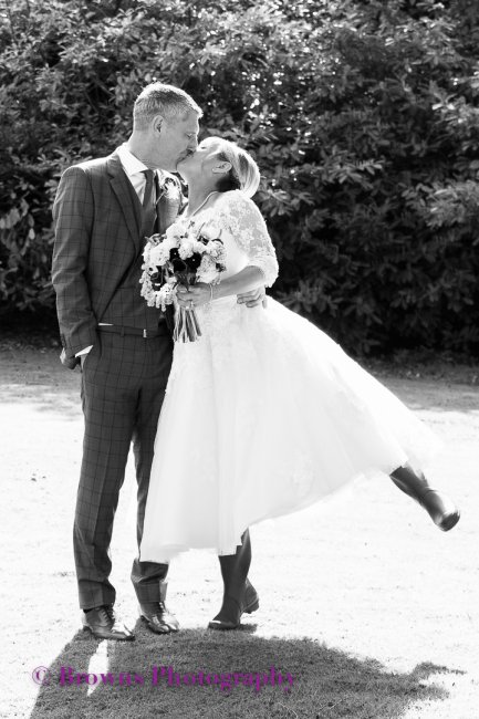 Langley Castle Wedding - Browns Photography