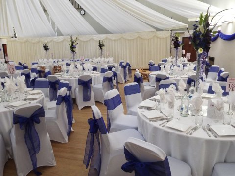 Reception in the Lockyer suite - The Rufus Centre