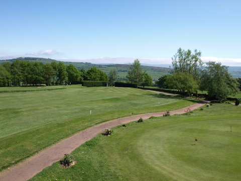View from Balcony - Disley Golf Club