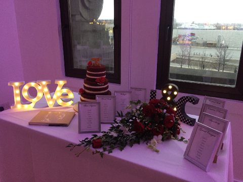 Display Table - The Venue at The Royal Liver Buidling