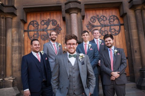 The Groomsmen - Stonelock Photography