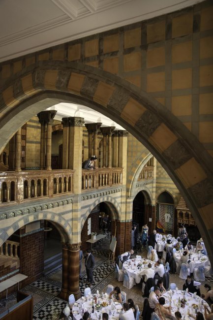 View from balcony of Grand Entrance Hall - University of Liverpool
