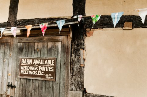 Entrance to Barn - The Fleece Inn