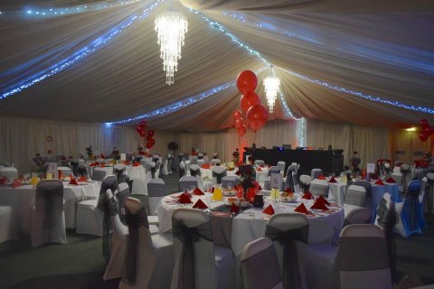 Marquee - large party - Hunters Hall