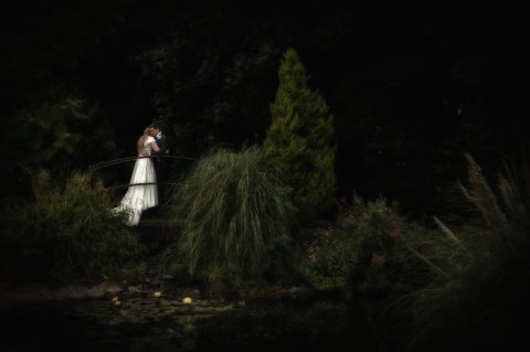 A quiet moment away from guests, at The White Heather, Lincolnshire - Darryl Brooks Photography