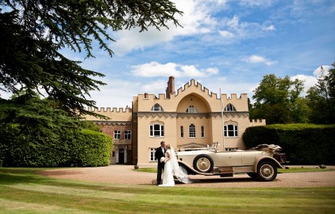 Front roundabout entrance for Hampden House - Hampden House