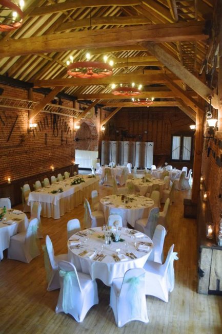 Hunters Hall - small wedding breakfast - Hunters Hall