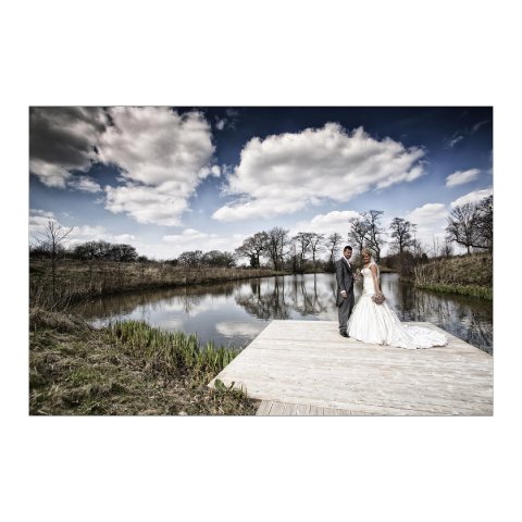 Enhanced wedding photos - Frank Henshall Photography