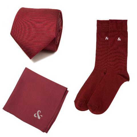 Burgundy set - Tied Together Ltd