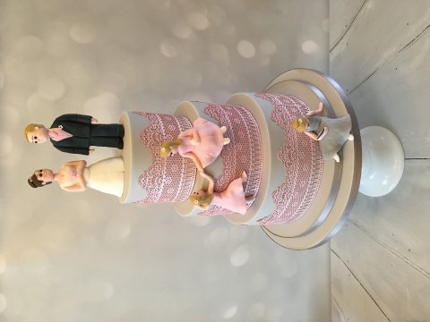 Wedding Cakes - White Rose Wedding Cakes-Image 35194