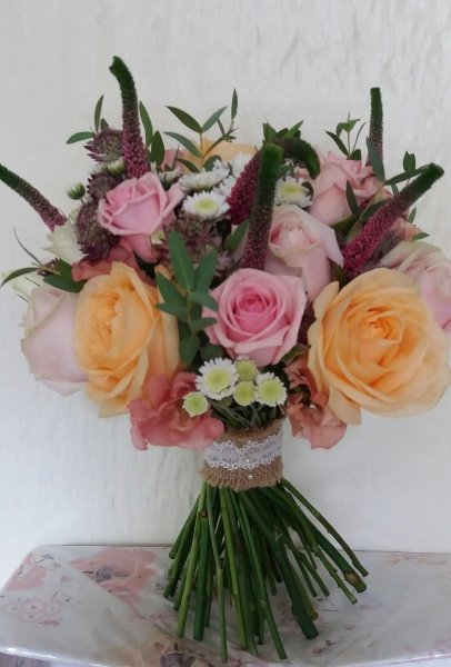 Country Style Bouquet - Bride and Bloom Flowers