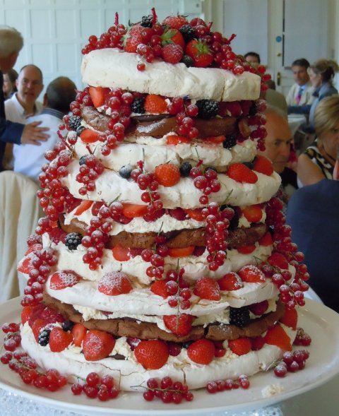 Sweet & also used as the wedding cake - Claires Kitchen