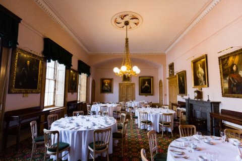 The Judges Dining Room set up for a wedding breakfast - The Old Shire Hall