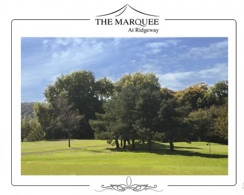 The View from the Marquee - Ridgeway Golf Course and Wedding Venue