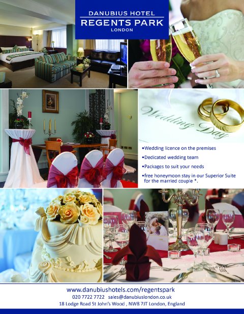 Wedding Brochure - Danubius Hotel Regents Park