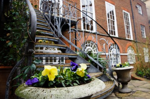 Staircase in Garden - Stationers' Hall and Garden
