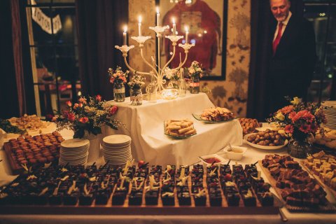 Evening Buffet - The Bishosptrow Hotel & Spa 