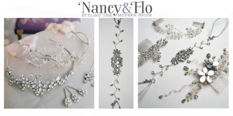 Diamante Collection - Nancy and Flo - Wedding Hair Accessories