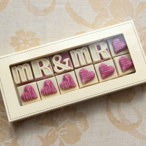 Mr & Mr Chocolates - £10.99 - The Present Finder