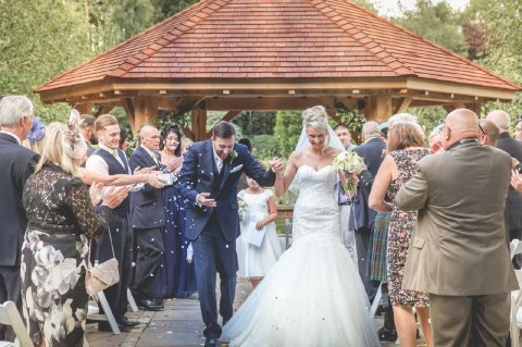 Just Married - The Venue at Moddershall Oaks