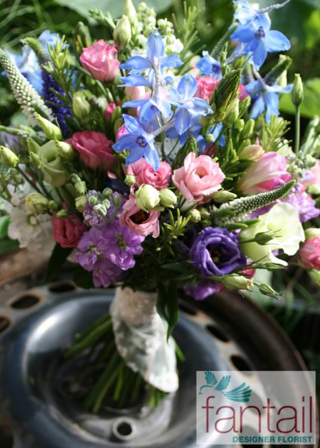 Fantail Florist Summer Wedding flowers at Wood Lane Countryside Centre - Fantail Designer Florist