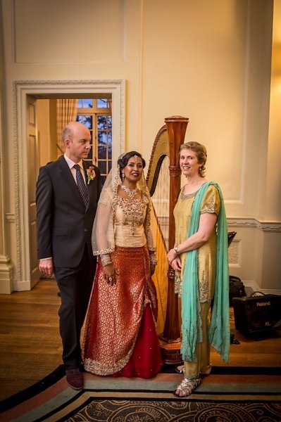 A mixed wedding - Meredith McCracken - Harpist