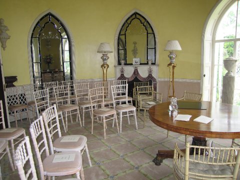 The Music Room - Houghton Lodge & Gardens 
