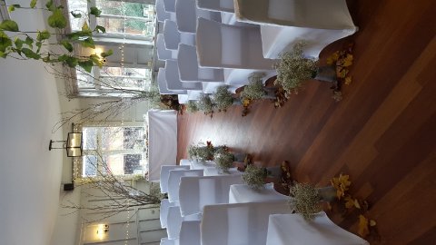 Our Bramford Room set for a civil ceremony - The Alma