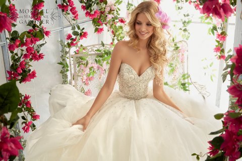 Stunning Mori Lee Gown 2802 - Cotswold Frock Shop