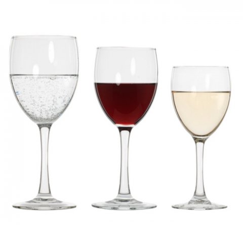 Traditional Princesa Glassware - Butterflies Catering Equipment Hire