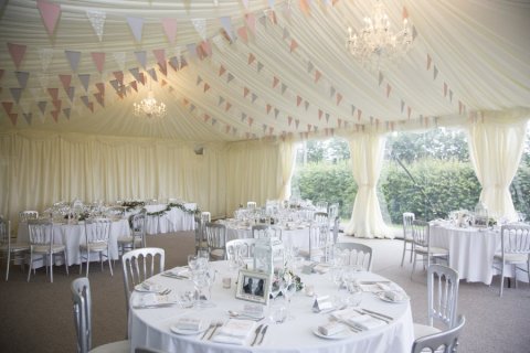Our custom marquee - Manor Hill House