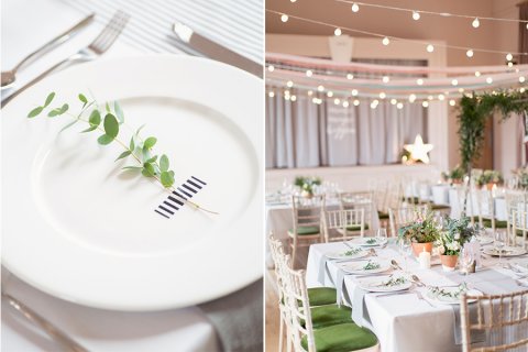 Dinner set up - Three Sisters Bake