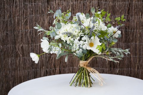 Natural summer wedding bouquet - The Flower Patch