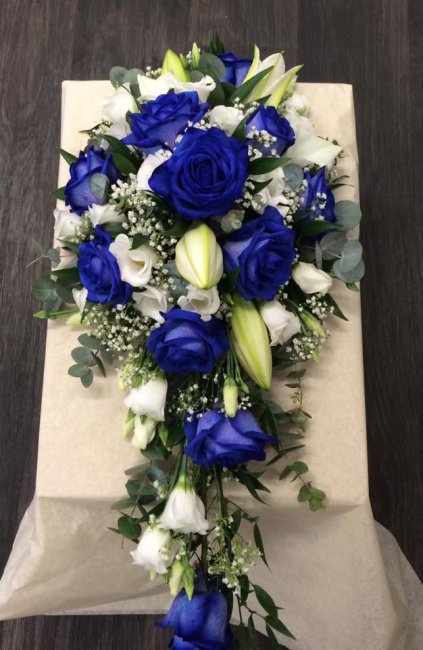 bridal shower bouquet - SS Floral Events 