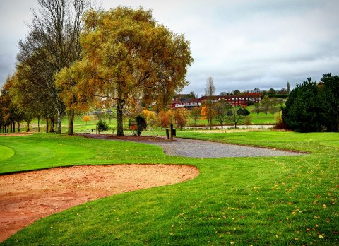 Hotel Photo from the Golf Course - Best Western Plus Windmill Village Hotel, Golf Club & Spa