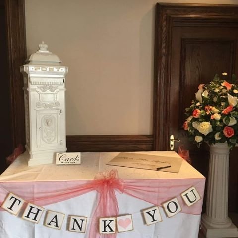 Guest book table - Holiday Inn Guildford