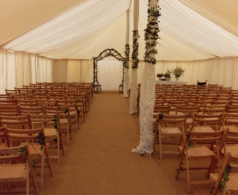 Ceremony Marquee - Fields of LodeStar