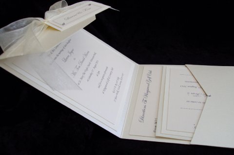 Pocketfold Bow - To Have & To Hold Stationery