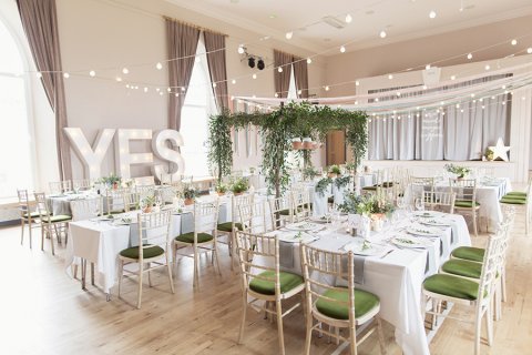 Dinner set up - Three Sisters Bake