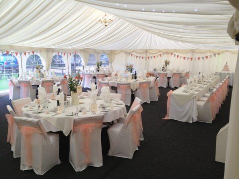 Fully lined marquees - Maidman's Marquees