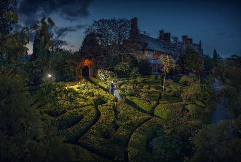 The gardens at Caer Rhun Hall - Caer Rhun Hall