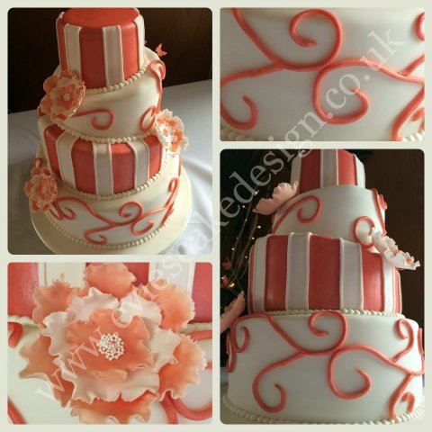 Wedding cake - Evie's Cake Design