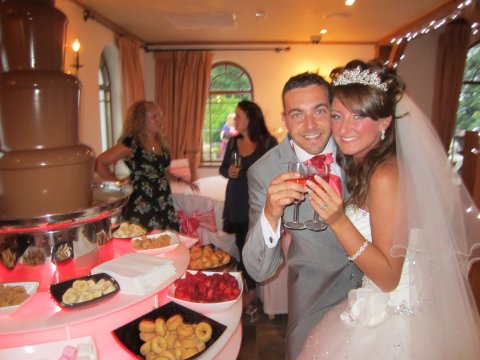 Wedding Champagne and Wine - Welsh Chocolate Fountains-Image 21865