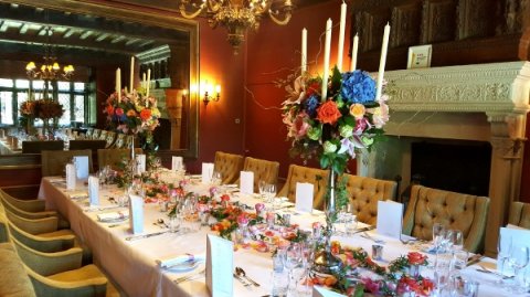Intimate wedding in The Tudor Room - Great Fosters