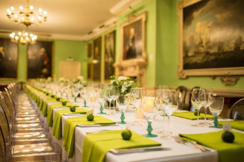 Long table in the Picture Gallery - The Foundling Museum 