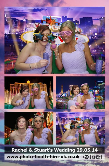 3D Deluxe Booth Las Vegas Theme - Photo Booth Hire UK