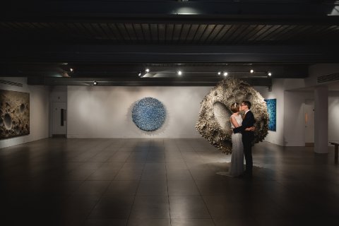 Beautiful image taken in our Exhibition space - Dovecot Studios 