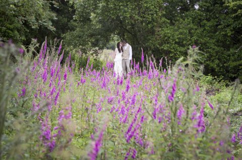 a wild flower path - Cornish Tipi Weddings