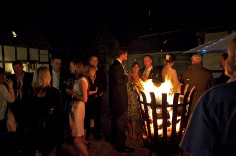 Fire Brazier - The Fleece Inn