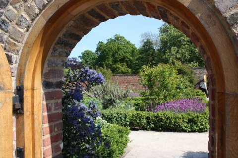 Gates to the Historic Gardens at Valentines Mansion - Valentines Mansion & Gardens